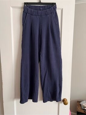 Arie Wide Leg Trouser Style Sweatpants